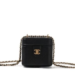 Chanel Black Quilted Leather Mini Bag